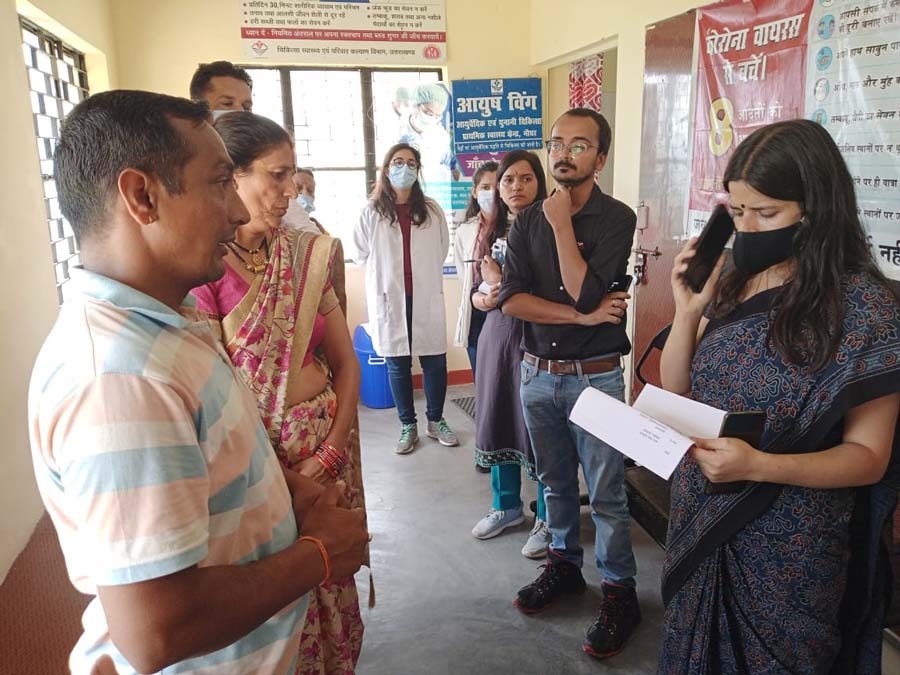 Interaction with DM Almora